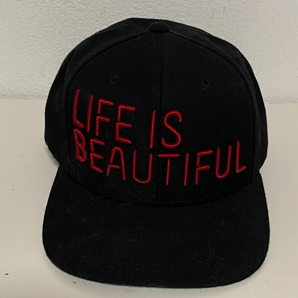 Life Is Beautiful festival hat. First, inaugural year!